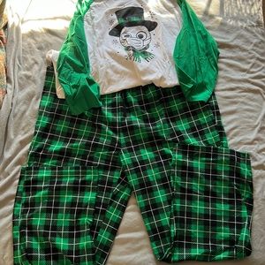 Winter Theme Pajamas! Worn Once!
